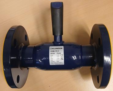 Preview: KLINGER Flanschkugelhahn KHM - F/R - H DN 50 PN 40 - LAGERABVERKAUF